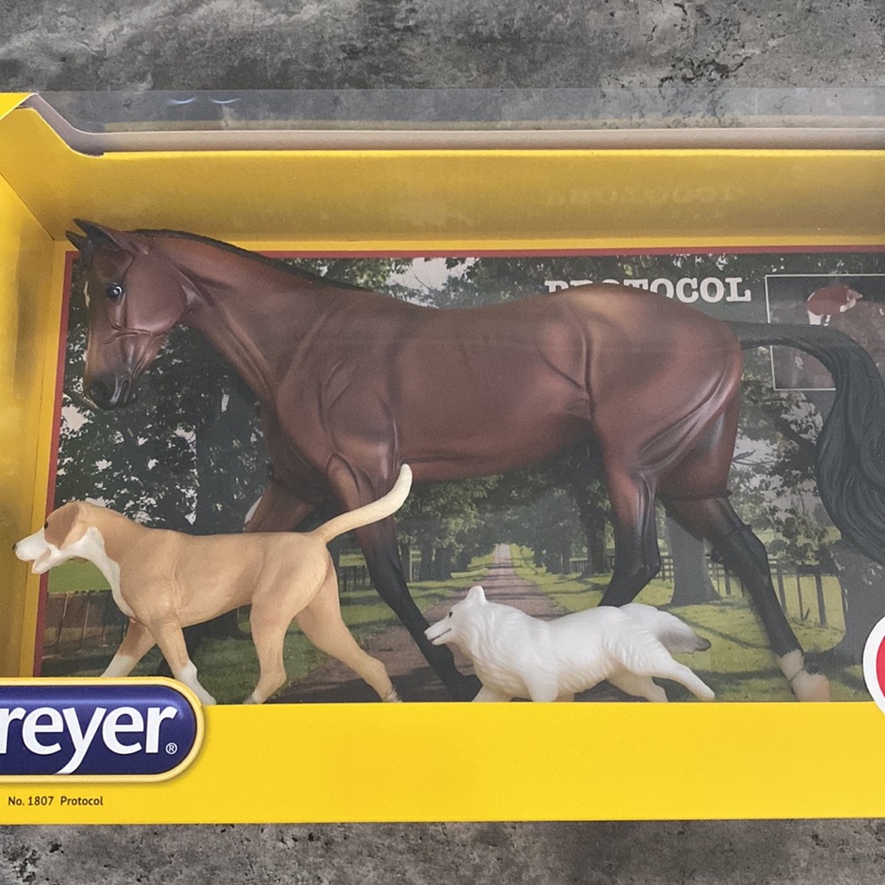 Breyer Retired #1807 Protocol Set NIB